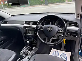Used 2014 Skoda Superb Se Blue - Interior and Exterior details 9