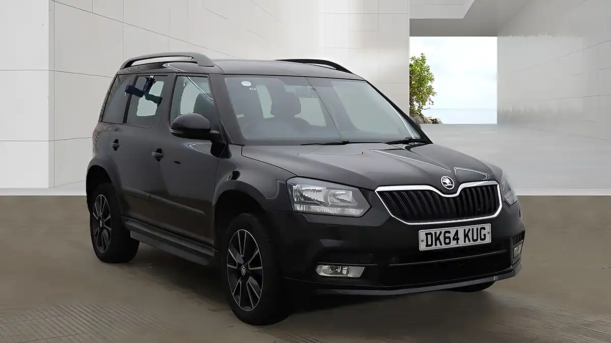 Used 2014 Skoda Yeti Black Edition Black - Front View