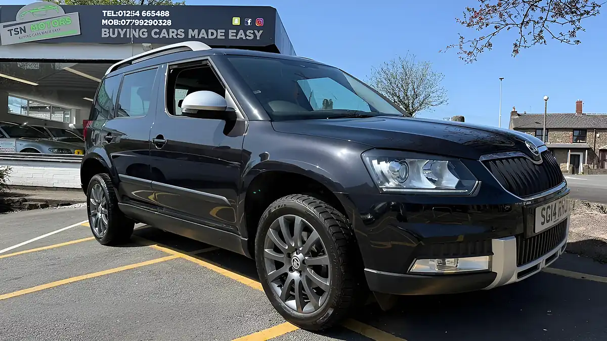 Used 2014 Skoda Yeti Elegance Outdoor Black - Front View