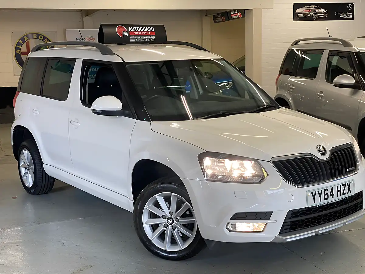 Used 2014 Skoda Yeti Greenline Ii Se White - Front View