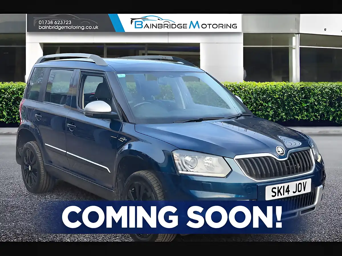 Used 2014 Skoda Yeti Laurin & Klement Outdoor Blue - Front View