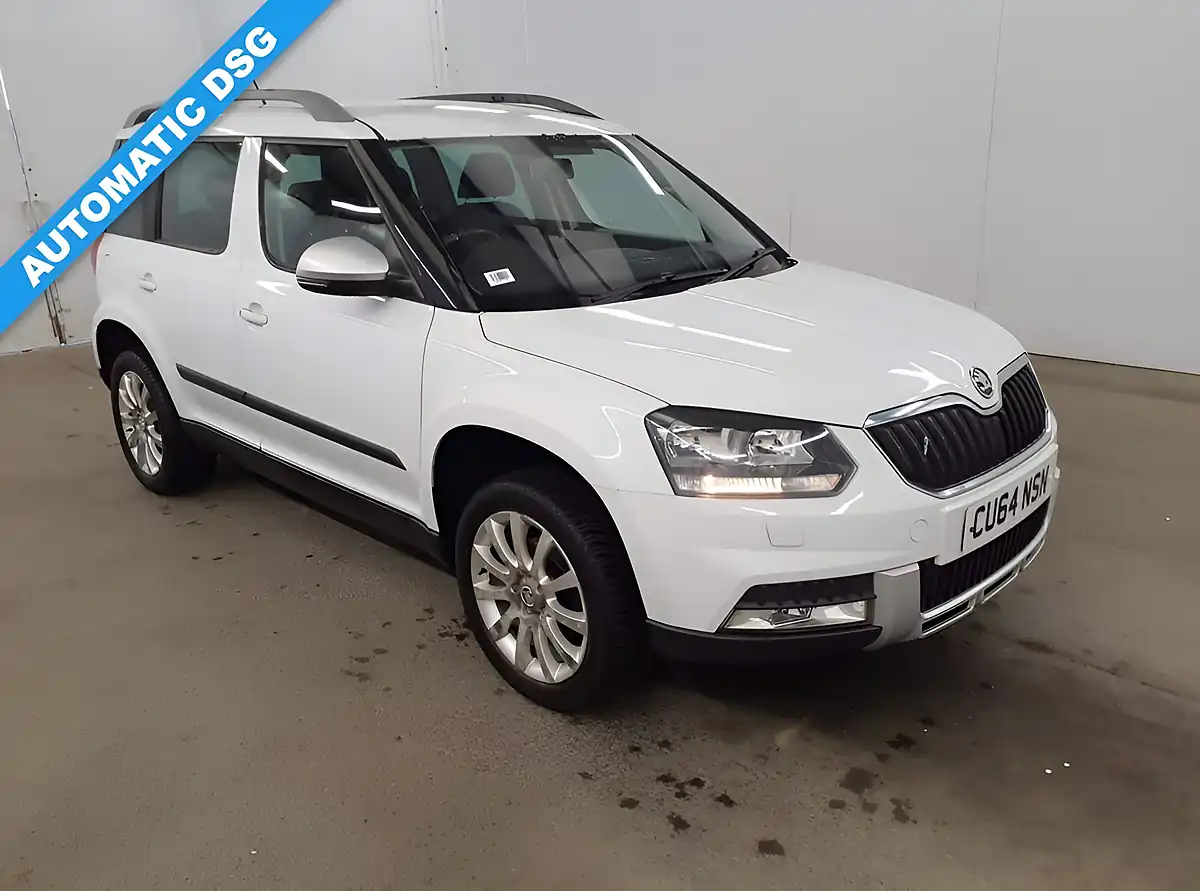 Used 2014 Skoda Yeti Se Outdoor Edition White - Front View