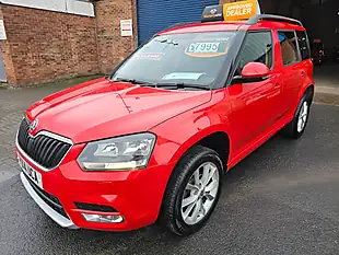 Used 2014 Skoda Yeti Se Red - Interior and Exterior details 2