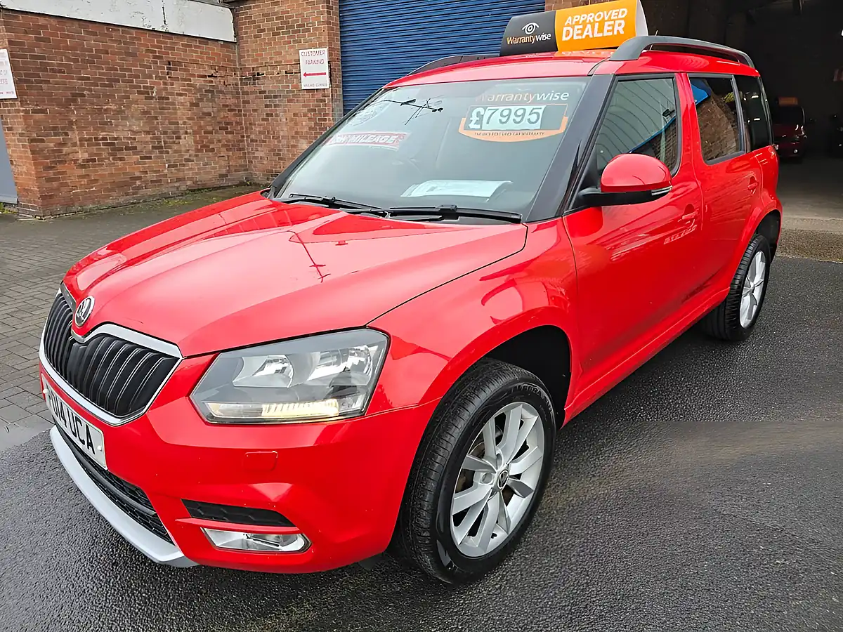 Used 2014 Skoda Yeti Se Red - Interior and Exterior details 2
