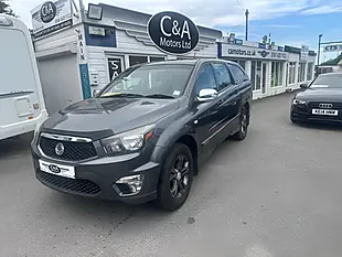 Used 2014 Ssangyong Korando Sports Ext Pickup Double Cab Grey - Interior and Exterior details 3