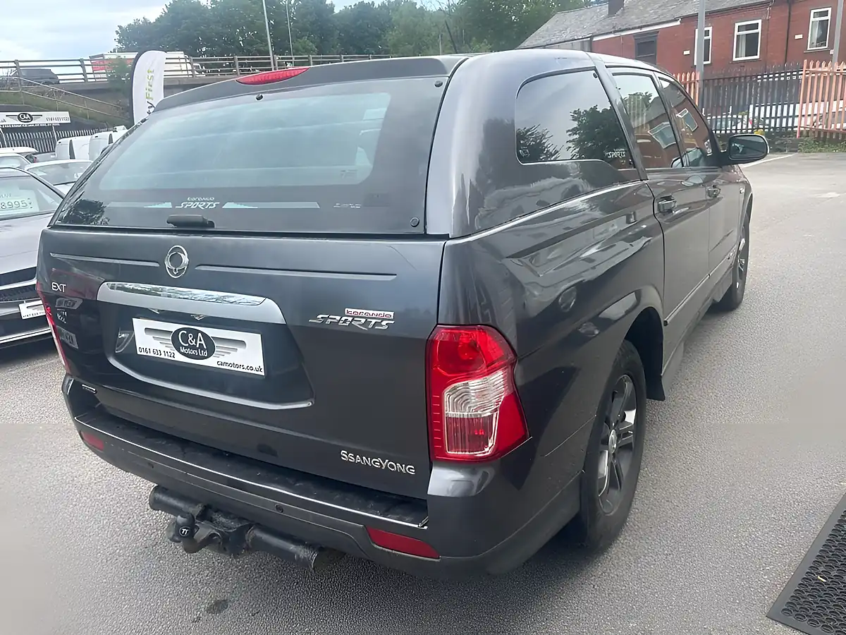 Used 2014 Ssangyong Korando Sports Ext Pickup Double Cab Grey - Interior and Exterior details 8