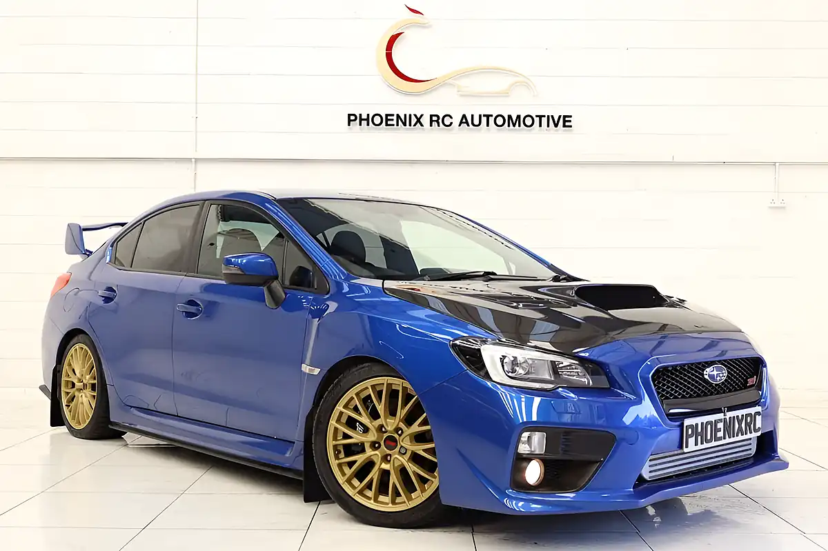 Used 2014 Subaru Wrx Type Uk Wr Blue - Front View
