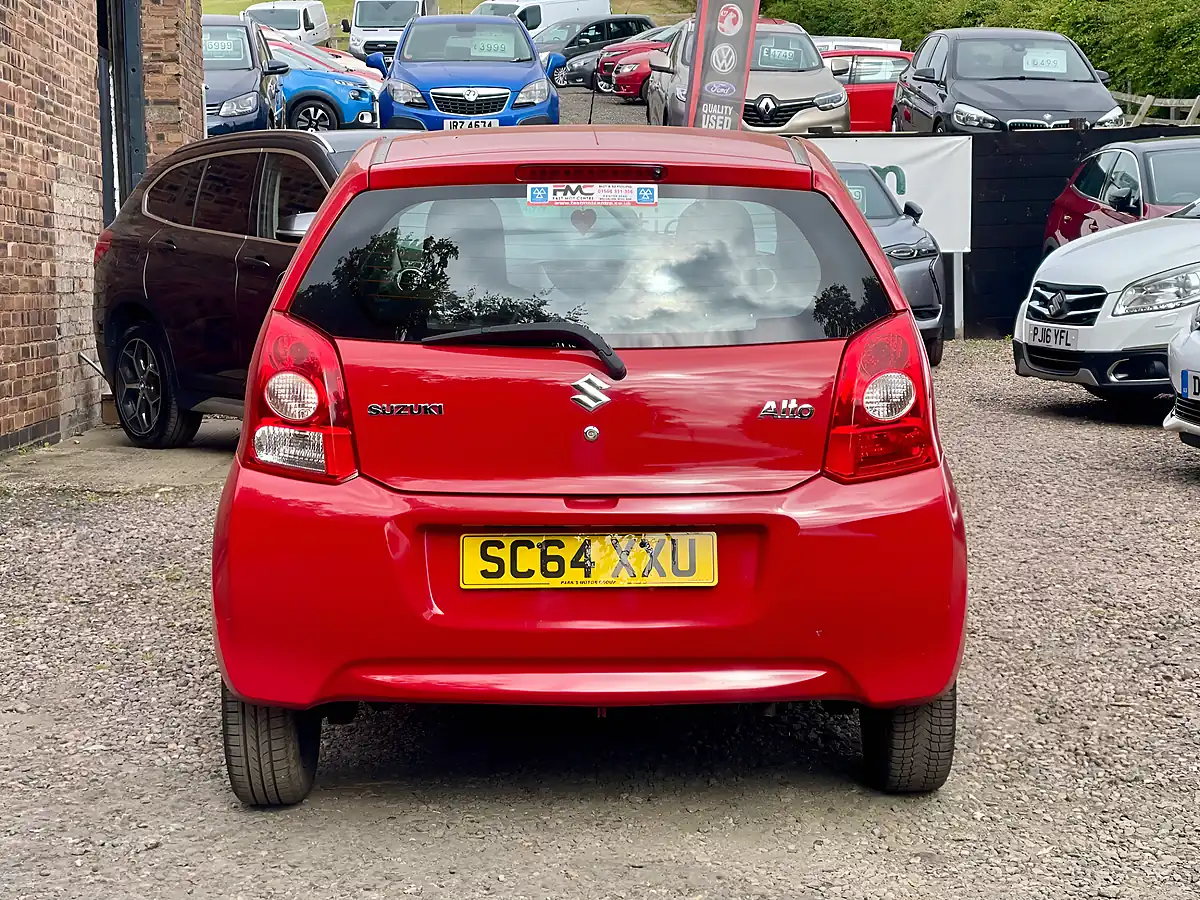 Used 2014 Suzuki Alto Sz 5dr Red - Interior and Exterior details 3