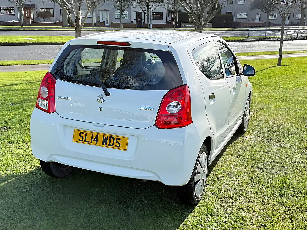 Used 2014 Suzuki Alto Sz White - Interior and Exterior details 7