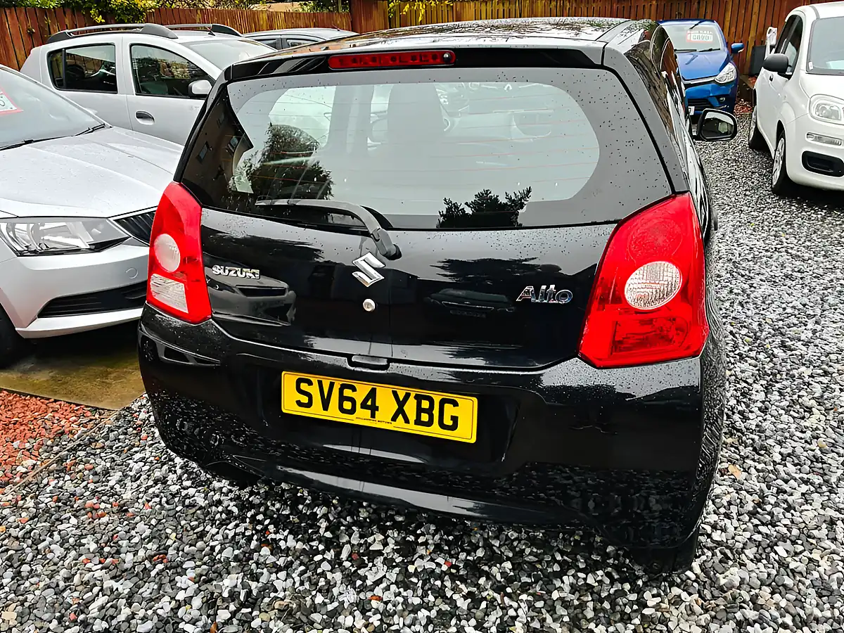 Used 2014 Suzuki Alto SZ3 Black - Interior and Exterior details 11