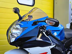 Used 2014 Suzuki GSX-R750 Blue - Interior and Exterior details 13