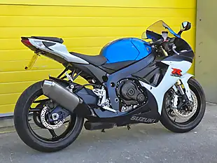Used 2014 Suzuki GSX-R750 Blue - Interior and Exterior details 3