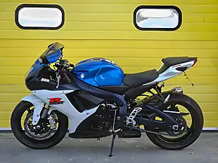 Used 2014 Suzuki GSX-R750 Blue - Interior and Exterior details 4