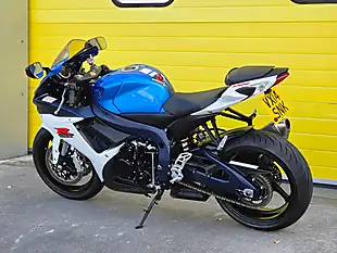 Used 2014 Suzuki GSX-R750 Blue - Interior and Exterior details 5