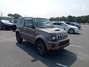 Used 2014 Suzuki Jimny Automatic Brown - Interior and Exterior details 2