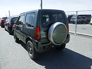 Used 2014 Suzuki Jimny SUV 4X4 Green - Interior and Exterior details 13