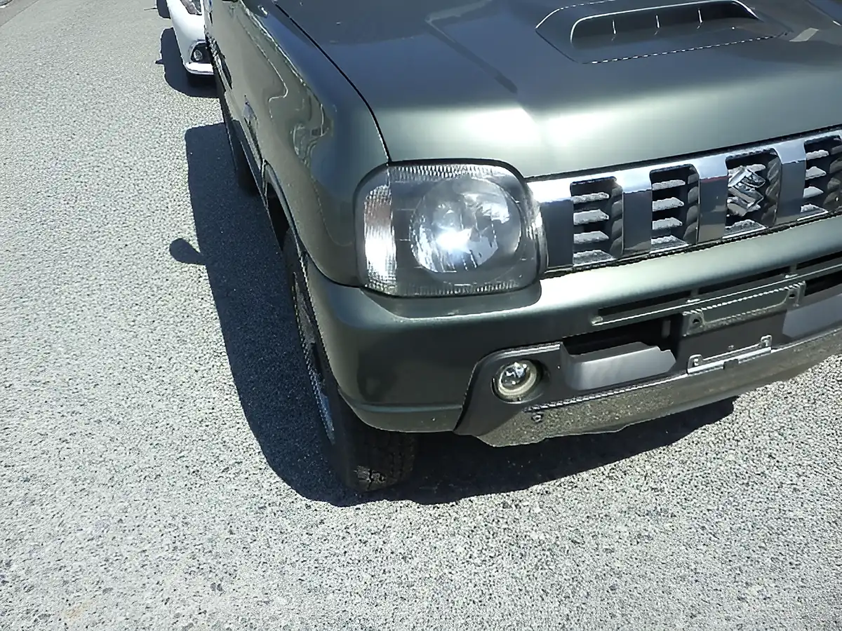 Used 2014 Suzuki Jimny SUV 4X4 Green - Interior and Exterior details 8