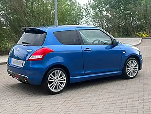 Used 2014 Suzuki Swift Sport Blue - Interior and Exterior details 3