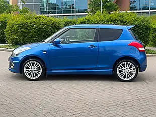 Used 2014 Suzuki Swift Sport Blue - Interior and Exterior details 8