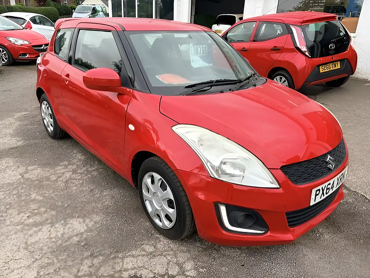 Used 2014 Suzuki Swift SZ2 Red, Silver - Interior and Exterior details 3