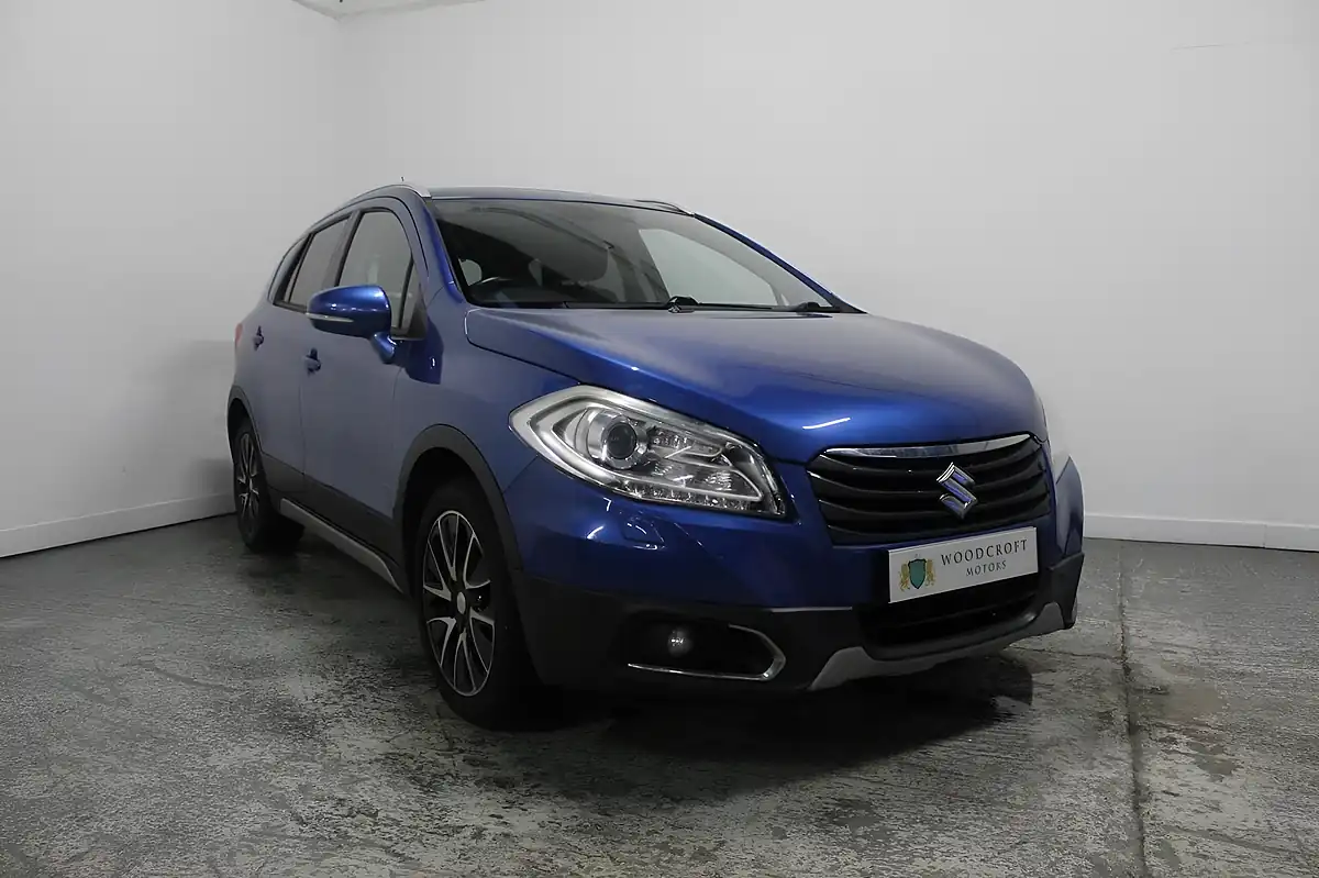 Used 2014 Suzuki SX4 S-Cross SZ5 Blue - Front View