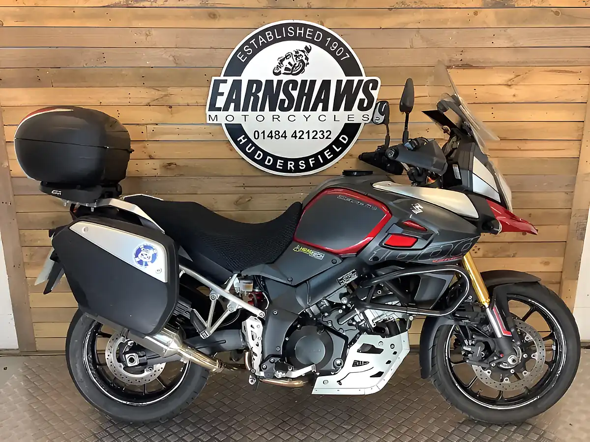 Used 2014 Suzuki V-Strom 1000 Red - Front View