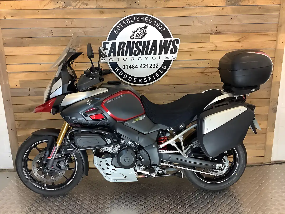 Used 2014 Suzuki V-Strom 1000 Red - Interior and Exterior details 2