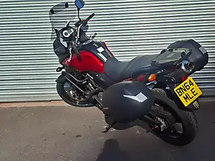 Used 2014 Suzuki V-Strom 650 Red - Interior and Exterior details 6