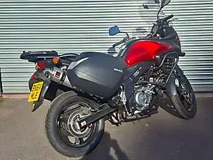 Used 2014 Suzuki V-Strom 650 Red - Interior and Exterior details 8
