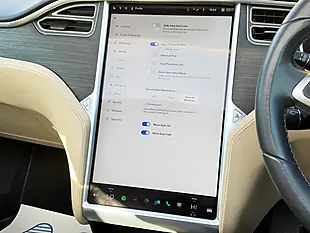 Used 2014 Tesla Model S Red - Interior and Exterior details 15