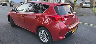 Used 2014 Toyota Auris Icon Plus Red - Interior and Exterior details 7