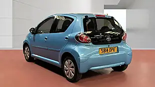 Used 2014 Toyota Aygo Move Blue - Interior and Exterior details 15