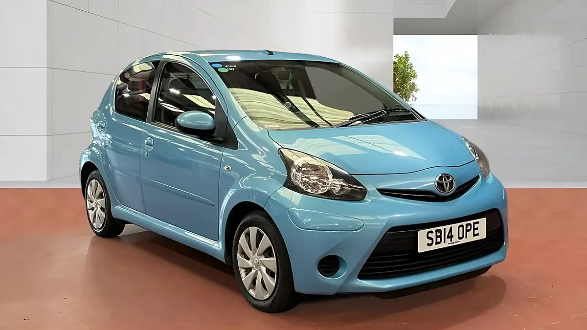 Used 2014 Toyota Aygo Move Blue - Interior and Exterior details 19
