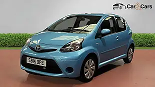 Used 2014 Toyota Aygo Move Blue - Interior and Exterior details 2