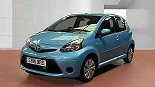 Used 2014 Toyota Aygo Move Blue - Interior and Exterior details 20