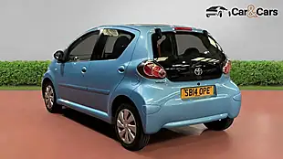 Used 2014 Toyota Aygo Move Blue - Interior and Exterior details 3