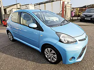 Used 2014 Toyota Aygo Move Blue - Interior and Exterior details 2