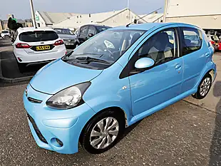 Used 2014 Toyota Aygo Move Blue - Interior and Exterior details 6
