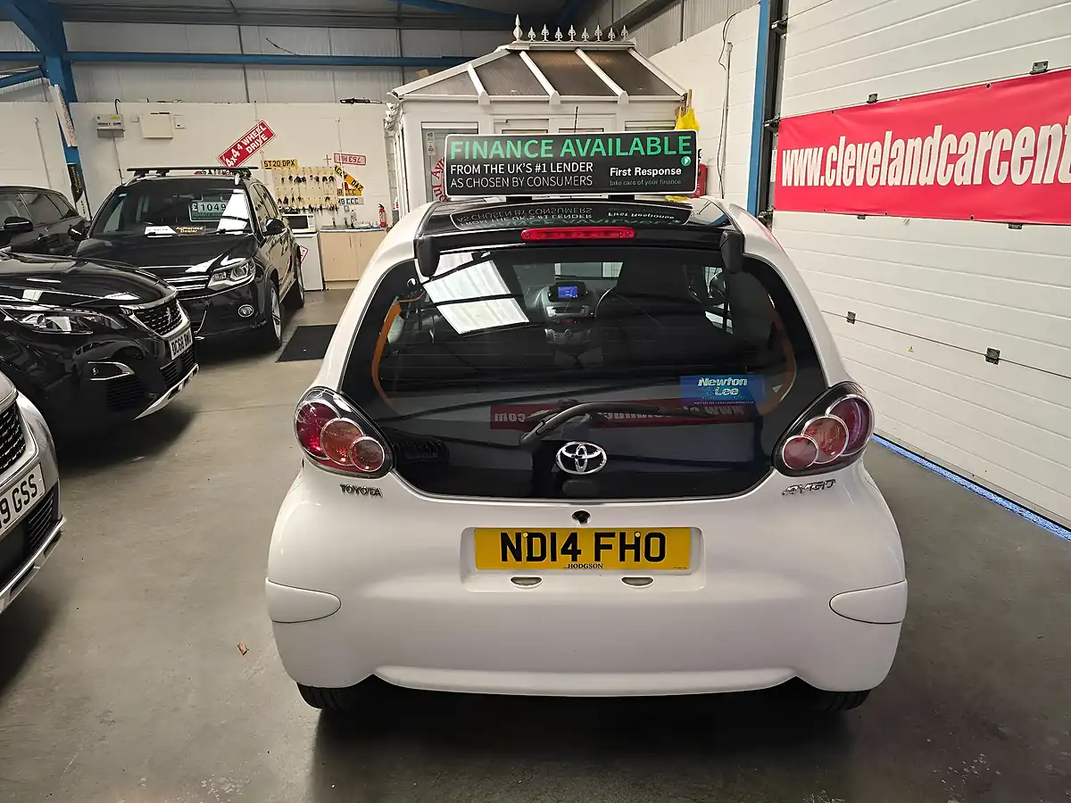 Used 2014 Toyota Aygo Move White - Interior and Exterior details 13