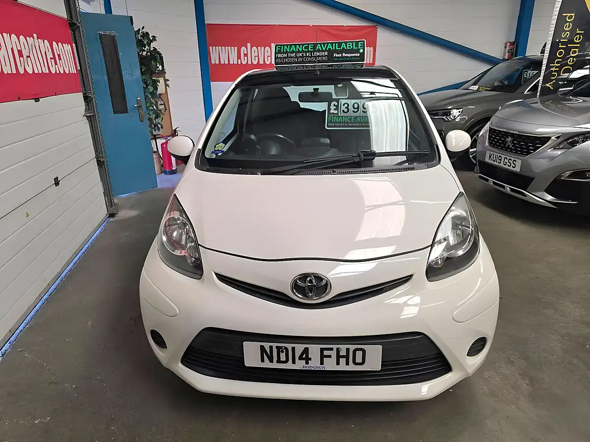 Used 2014 Toyota Aygo Move White - Interior and Exterior details 8