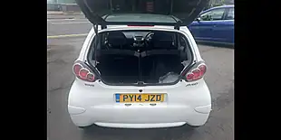 Used 2014 Toyota Aygo Move White - Interior and Exterior details 10