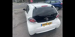 Used 2014 Toyota Aygo Move White - Interior and Exterior details 6