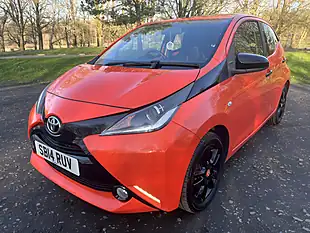 Used 2014 Toyota Aygo X-Cite Orange - Interior and Exterior details 2