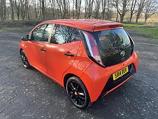 Used 2014 Toyota Aygo X-Cite Orange - Interior and Exterior details 4