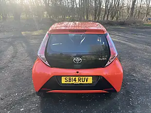 Used 2014 Toyota Aygo X-Cite Orange - Interior and Exterior details 5