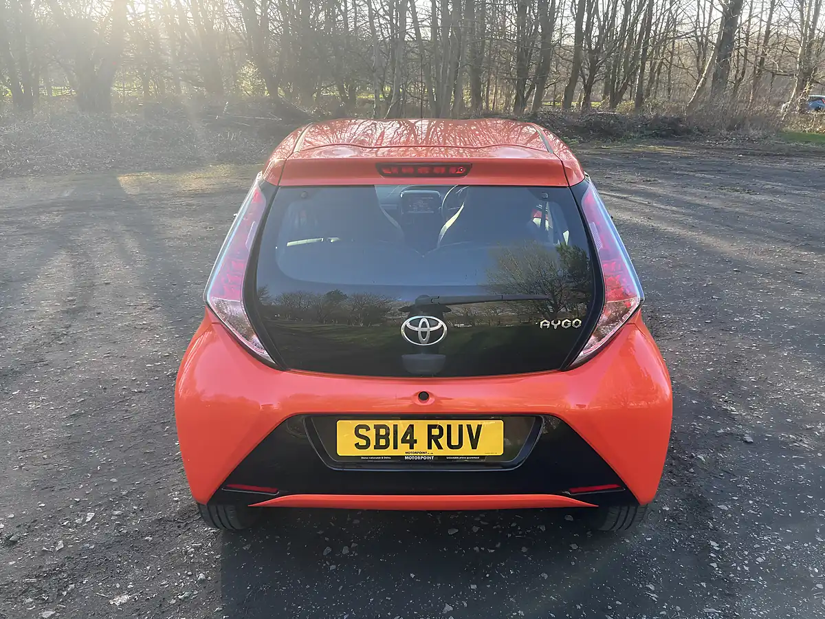 Used 2014 Toyota Aygo X-Cite Orange - Interior and Exterior details 5