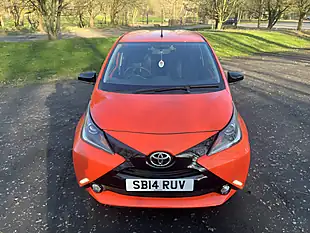 Used 2014 Toyota Aygo X-Cite Orange - Interior and Exterior details 9