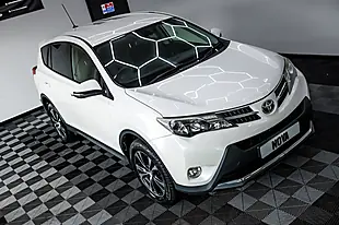 Used 2014 Toyota Rav4 Icon White - Interior and Exterior details 4