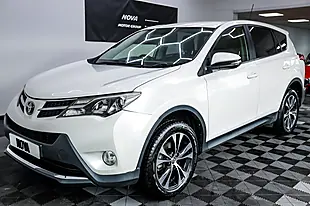 Used 2014 Toyota Rav4 Icon White - Interior and Exterior details 7