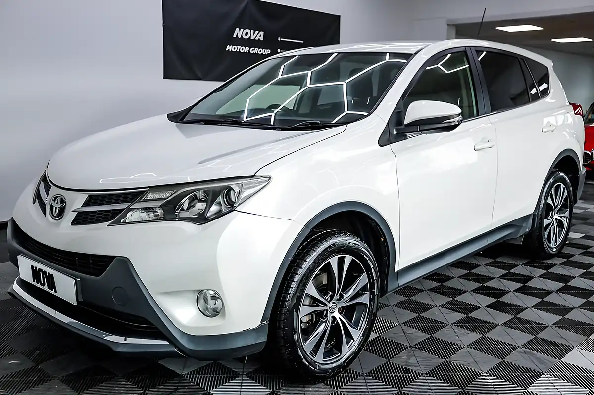 Used 2014 Toyota Rav4 Icon White - Interior and Exterior details 7